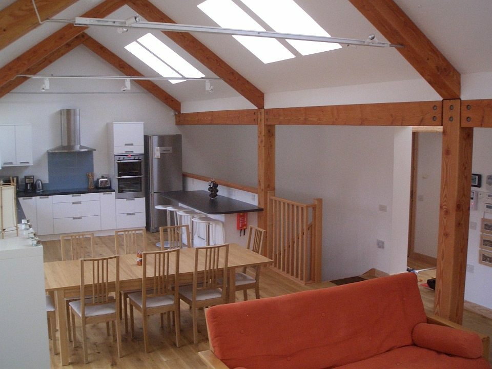 The kitchen diner in Rathad an Drobhair Self Catering Strathconon